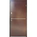 Вхідні двері метал | мдф модель Стандарт з молдингом колір коричневий Вхідні двері метал | мдф модель Стандарт з молдингом колір коричневий